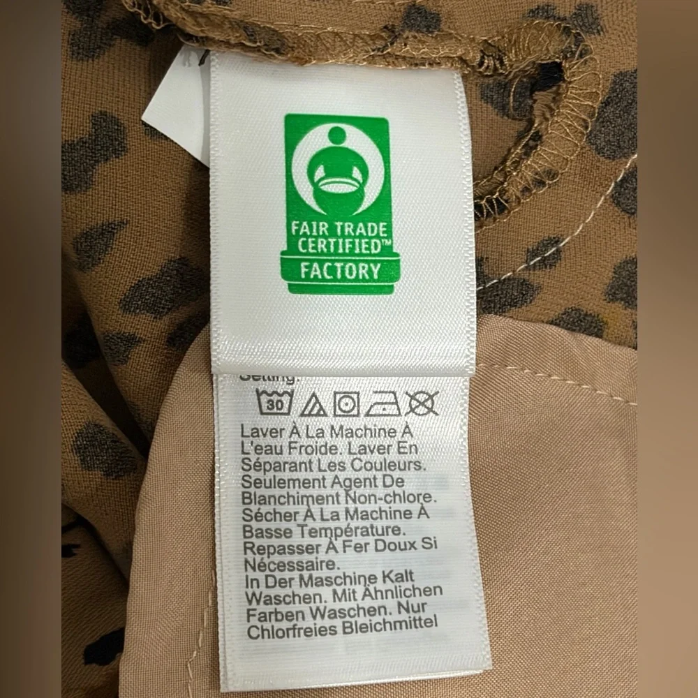 J. Crew Leopard Jamie pant with elastic waist - Picture 8 of 8